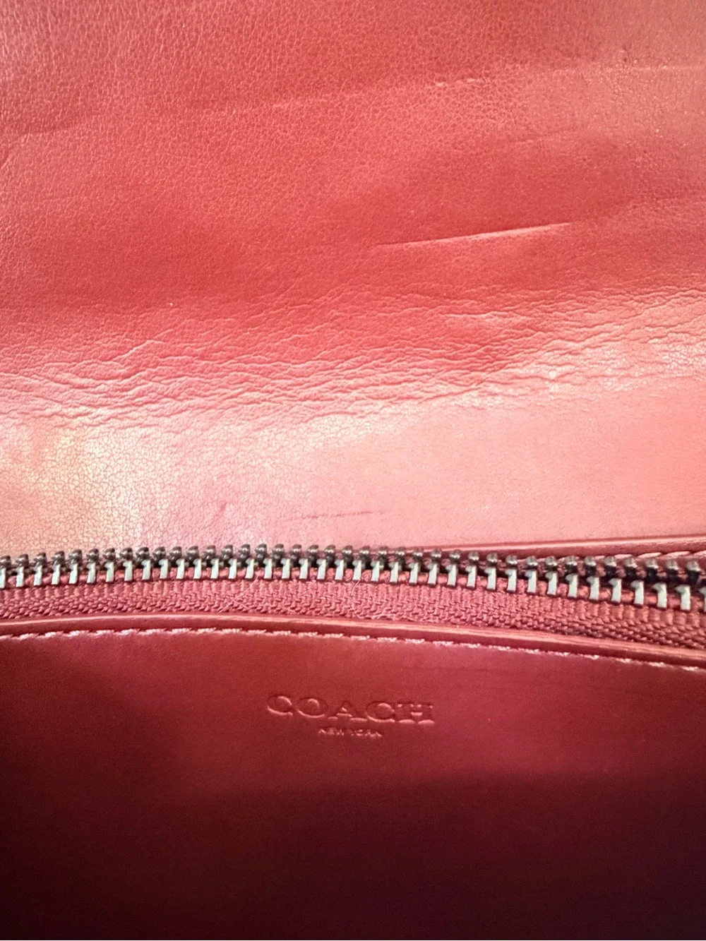 Coach Salmon/Pink Crossbody Bag